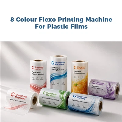 Može li 8-bojna flekso štamparska mašina štampati na plastičnim folijama?
